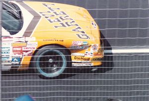 1986 Geoff Bodine Car at the 1986 Goody's 500