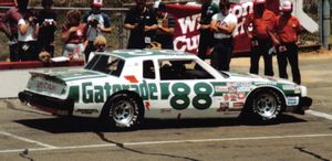 Geoff Bodine at the 1983 Van Scoy 500