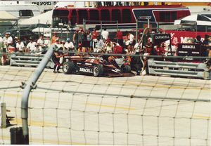 Raul Boesel at the 1986 Miller American 200