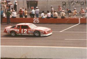 1986 Neil Bonnett Car at the 1986 Champion Spark Plug 400