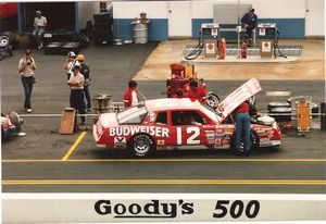 1986 Neil Bonnett Car at the 1986 Goody's 500