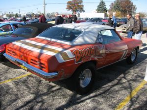 Boogie Bird 1969 Pontiac Firebird Drag Racing Car