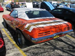 Boogie Bird 1969 Pontiac Firebird Drag Racing Car