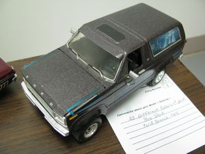 Ford Bronco Model Car