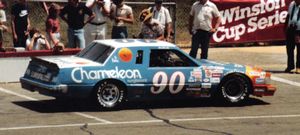 Dick Brooks at the 1983 Van Scoy 500
