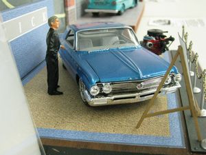 1962 Buick 400SL Model Car