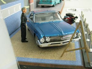 1962 Buick 400SL Model Car