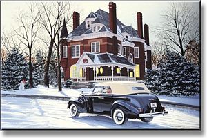 Dad's Home - 1940 Buick Art
