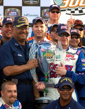 Jeff Burton Nicorette 300 Victory Lane