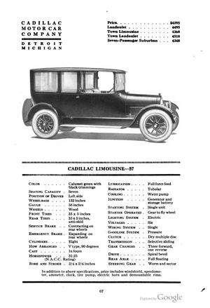 Cadillac Limousine 57