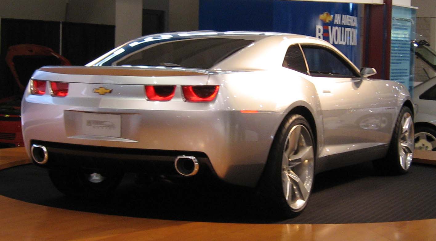 View photo of Chevrolet Camaro 5th Generation Concept Car.