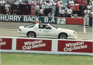 Chevrolet Camaro Pace Car at the 1988 Champion Spark Plug 400