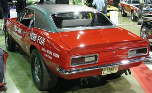 1967 Chevrolet Camaro Z28 Fred Gibb Little Hoss Drag Racing Car