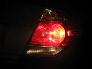 Toyota Camry LE Tail Light