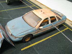 Chevrolet Caprice Derelict Police Car