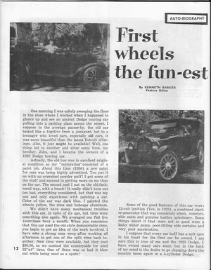 Car Buff Magazine: February/March 1971