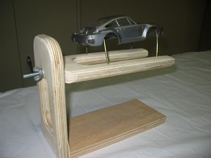 CARS in Miniature Paint Stand Porsche
