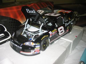 CARS in Miniature Dale Earnhardt, Jr. Black Chevrolet Monte Carlo
