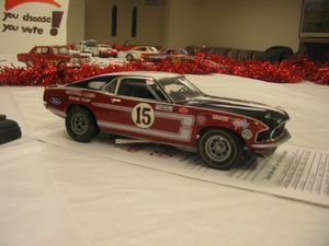 CARS in Miniature Parnelli Jones Trans Am Ford Mustang