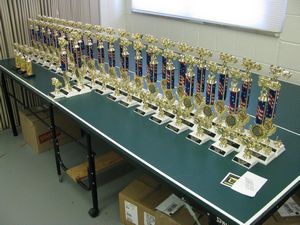Cedarville Model Car Contest 2012 Trophies