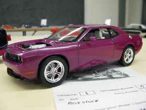 Dodge Challenger Model Car