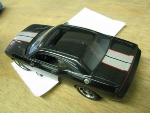 Dodge Challenger Model Car