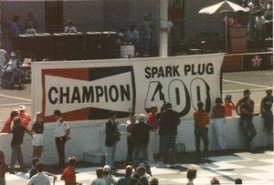 1987 Champion Spark Plug 400