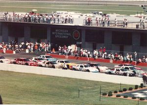 1988 NASCAR Champion Spark Plug 400 Qualifying