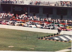 1988 NASCAR Champion Spark Plug 400 Qualifying