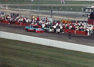 1988 NASCAR Champion Spark Plug 400 Qualifying