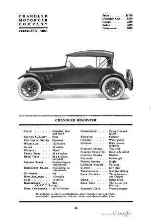 Chandler Roadster