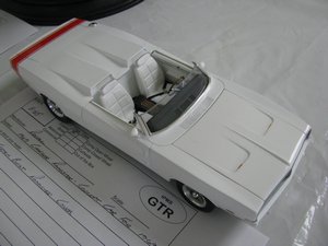 Dodge Charger 1969 Roadster Concept Model Car