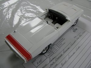 Dodge Charger 1969 Roadster Concept Model Car