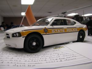 Illinois State Police Dodge Charger Model Car