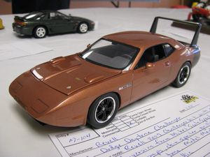 Dodge Challenger Daytona Model Car