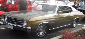 1972 Chevrolet Chevelle Malibu 350