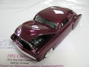 1951 Chevrolet Custom Model Car