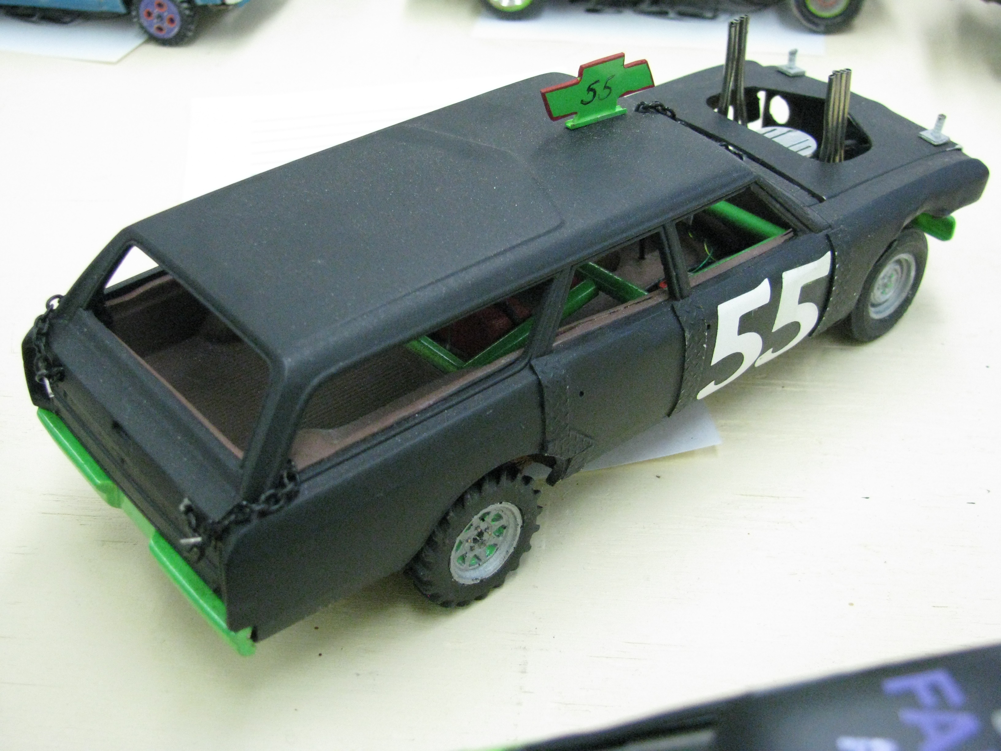 Ford escort wagon derby car #10