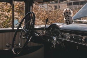 Chevrolet Interior with Fuzzy Dice