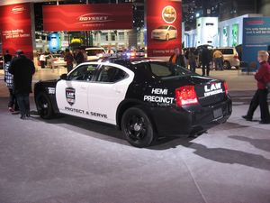 Dodge Charger Police Car at the 2010 Chicago Auto Show