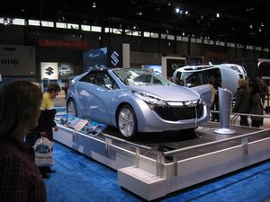 Hyundai HND-4 Blue Will at the 2010 Chicago Auto Show