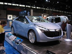 Hyundai HND-4 Blue Will at the 2010 Chicago Auto Show