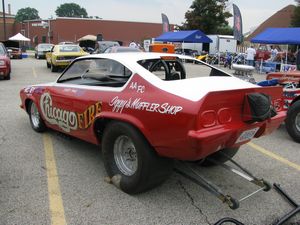 Chicago Fire Chevrolet Vega Ignoffo Family Racing Drag Car