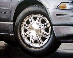 Slow Down by Wissam Shekhani - Chrysler Wheel Art