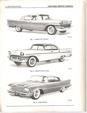 Chrysler Imperial 1957 Service Manual