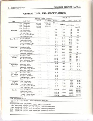 Chrysler Imperial 1957 Service Manual