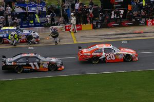 2009 Coca-Cola 600 - Joey Logano & Denny Hamlin