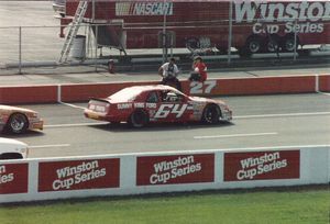 1987 Rodney Combs Car at the 1987 Champion Spark Plug 400