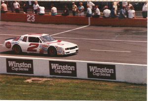 1986 Rodney Combs Car at the 1986 Champion Spark Plug 400