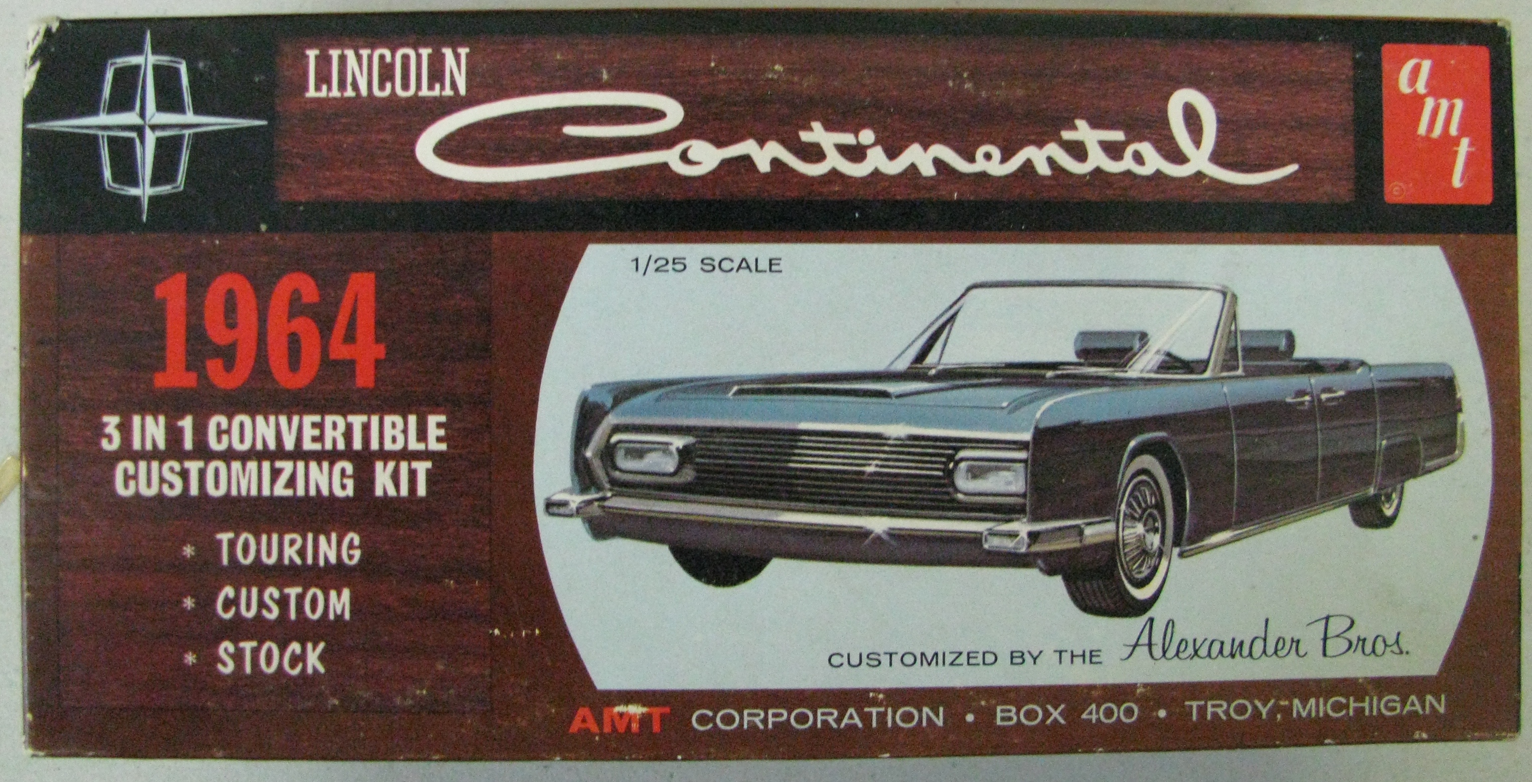 Lincoln continental model kit outlet